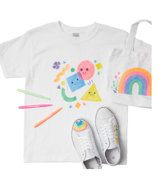 Ooly Fabric Doodlers Kumaş Boya Kalemi Seti (12 Adet)