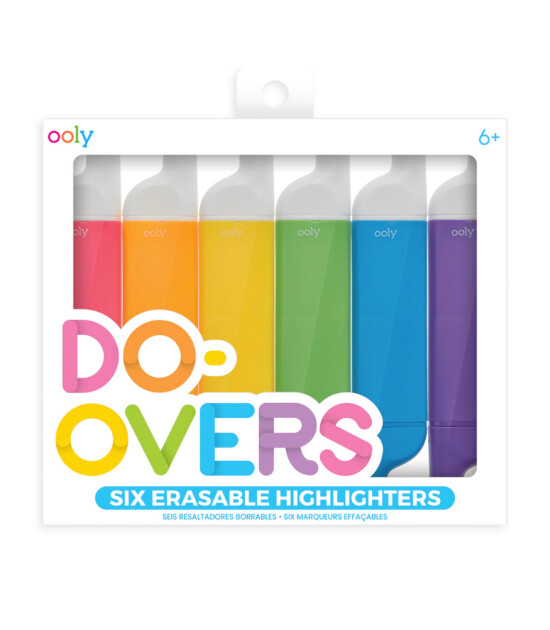 Ooly Do-Overs Silinebilir Highligther (6 Adet)