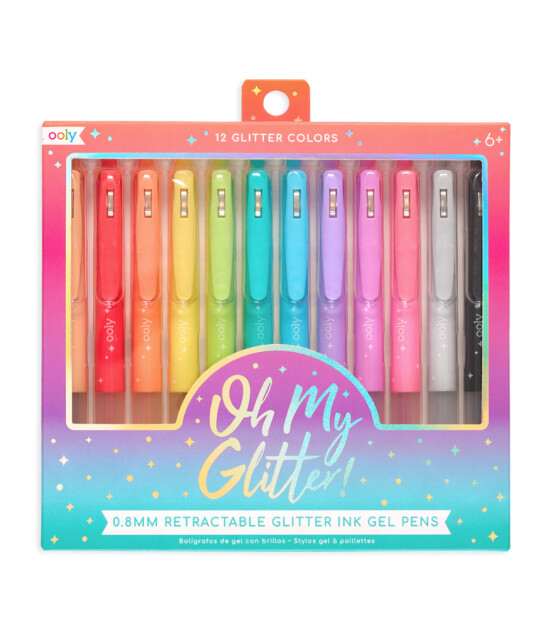 Ooly Oh My Glitter Jel Kalem (12 Adet)