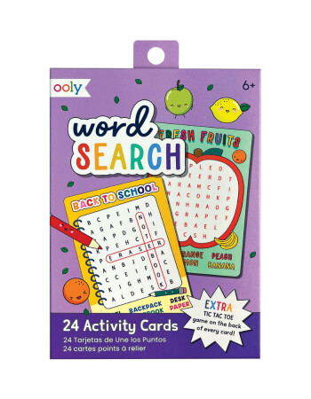 Ooly Aktivite & Oyun Kartları // Word Search