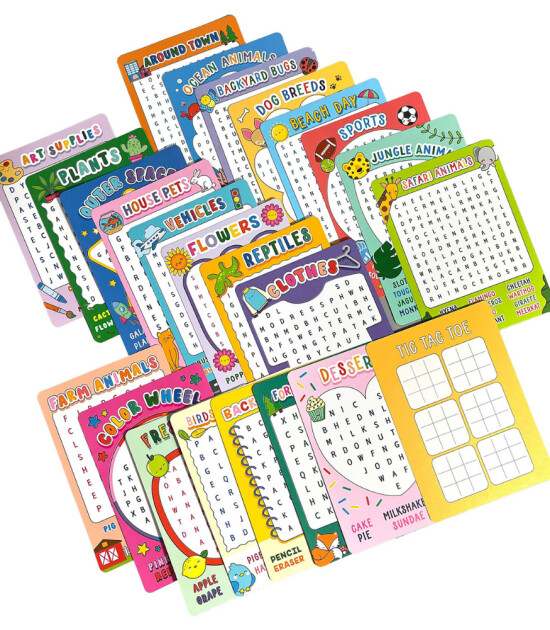 Ooly Aktivite & Oyun Kartları // Word Search