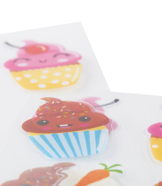 Ooly Stickiville &Ccedil;ıkartmalar // Happy Cupcakes