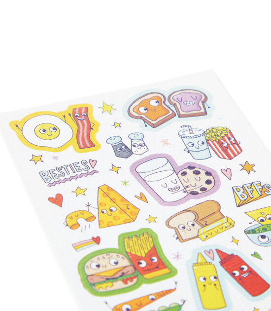 Ooly Stickiville Çıkartmalar // Bff Foods