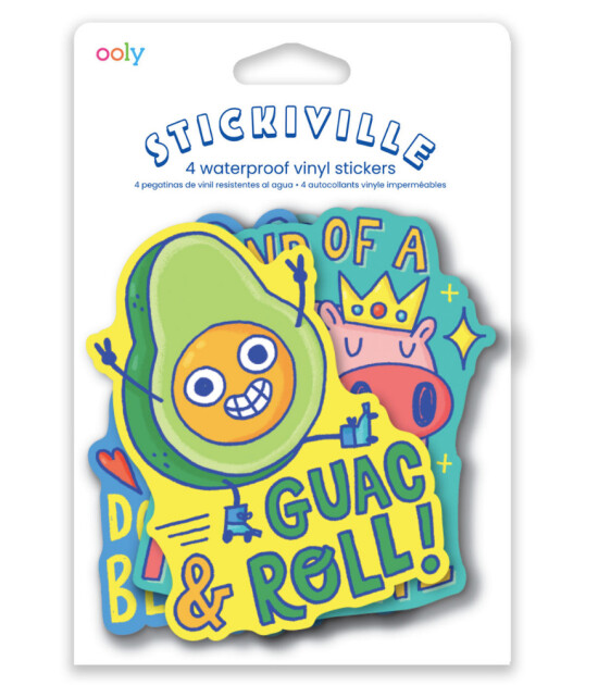 Ooly Stickiville Vinil Çıkartmalar // Punny Pals