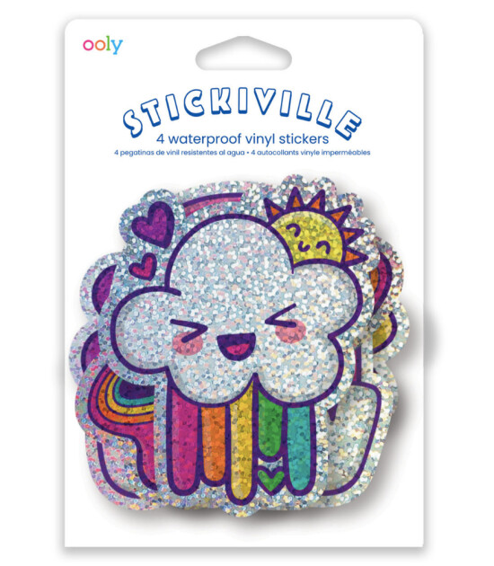 Ooly Stickiville Vinil Çıkartmalar // Happy Rainbows