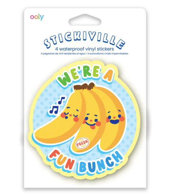 Ooly Stickiville Vinil Çıkartmalar // Fruit Friends
