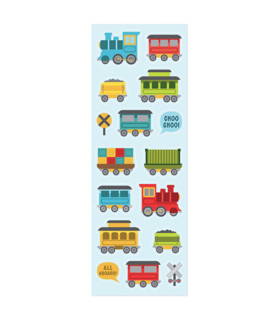 Ooly Stickiville &Ccedil;ıkartmalar // All Aboard!