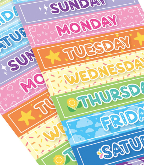Ooly Stickiville Çıkartmalar // Days of the Week