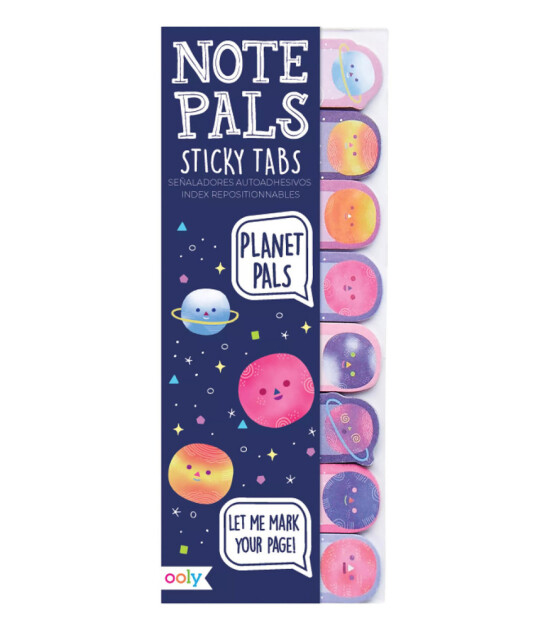 Ooly Note Pals Yapışkanlı Etiket Seti // Planet Pals