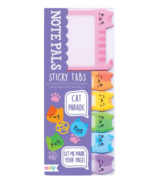 Ooly Note Pals Yapışkanlı Etiket Seti // Cat Parade