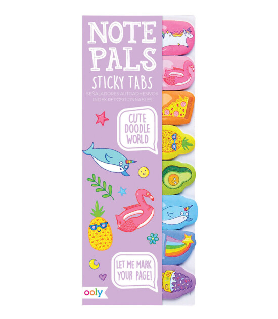 Ooly Note Pals Yapışkanlı Etiket Seti // Cute Doodle World