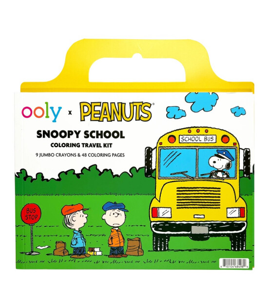 Ooly x Peanuts Snoopy School Seyahat Boyama Seti