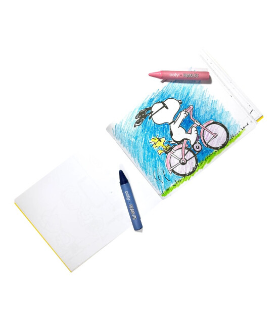 Ooly x Peanuts Snoopy School Seyahat Boyama Seti
