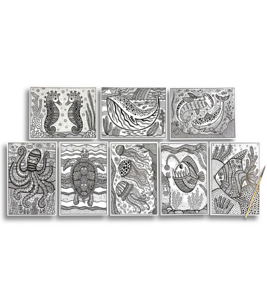 Ooly Magic Paint Boyama Seti // Magic Ocean