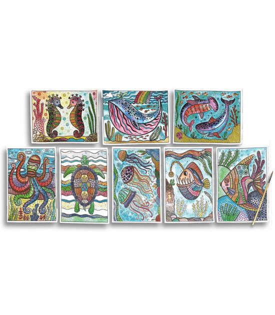 Ooly Magic Paint Boyama Seti // Magic Ocean