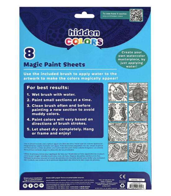 Ooly Magic Paint Boyama Seti // Magic Ocean