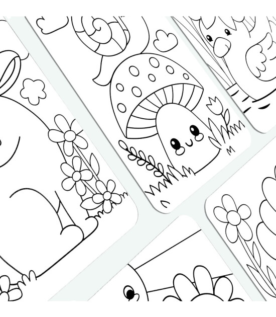 Ooly Undercover Art // Garden Pals