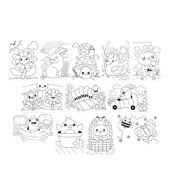 Ooly Undercover Art // Garden Pals