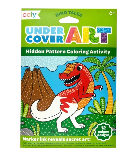 Ooly Undercover Art // Dino Tales