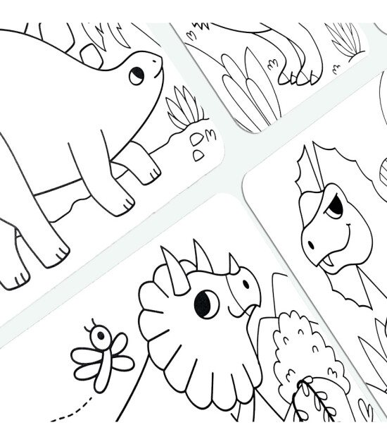 Ooly Undercover Art // Dino Tales