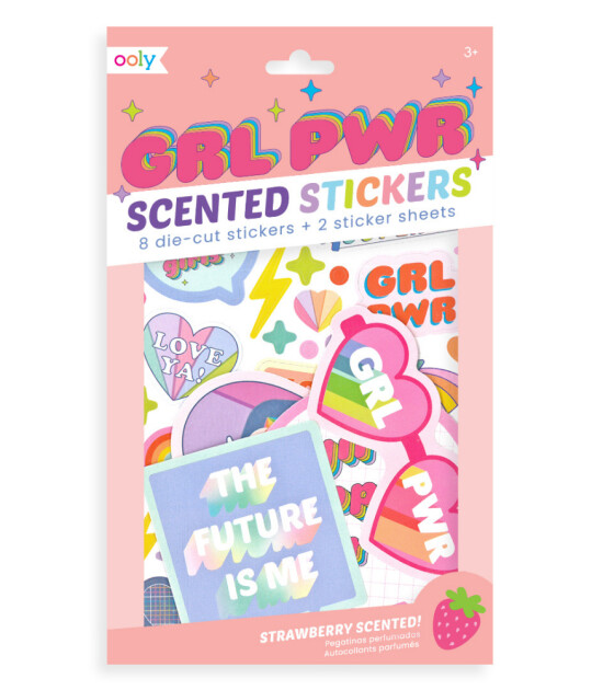 Ooly Kokulu Sticker Seti // Girl Power