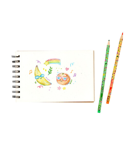 Ooly Color Doodlers Kokulu Silinebilir Renkli Kurşun Kalem Seti (12 Adet)