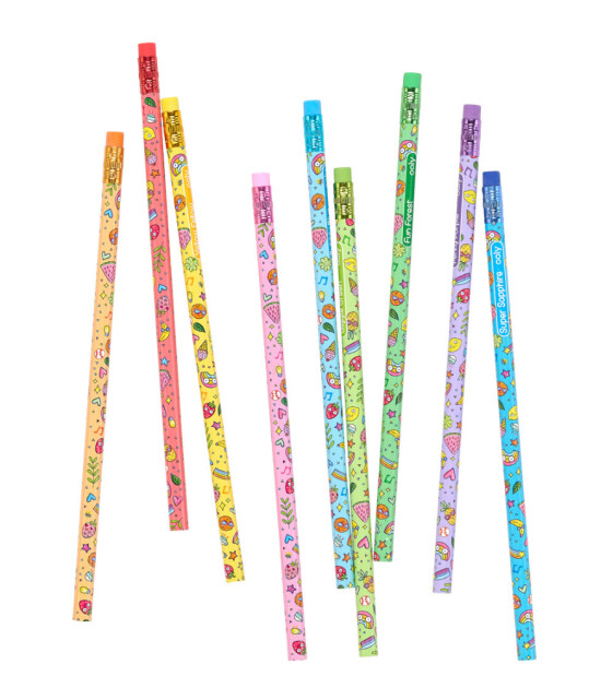 Ooly Color Doodlers Kokulu Silinebilir Renkli Kurşun Kalem Seti (12 Adet)