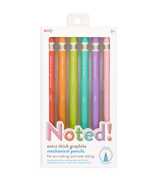 Ooly Noted Mekinazmalı Kurşun Kalem (6 Adet)