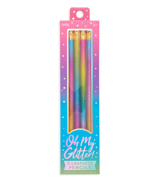 Ooly Oh My Glitter Kurşun Kalem Seti (6 Adet)