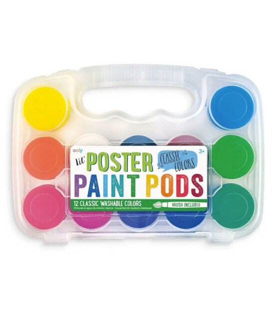 Ooly Lil Paint Pods Boya Seti Klasik Renkler (12 Adet)