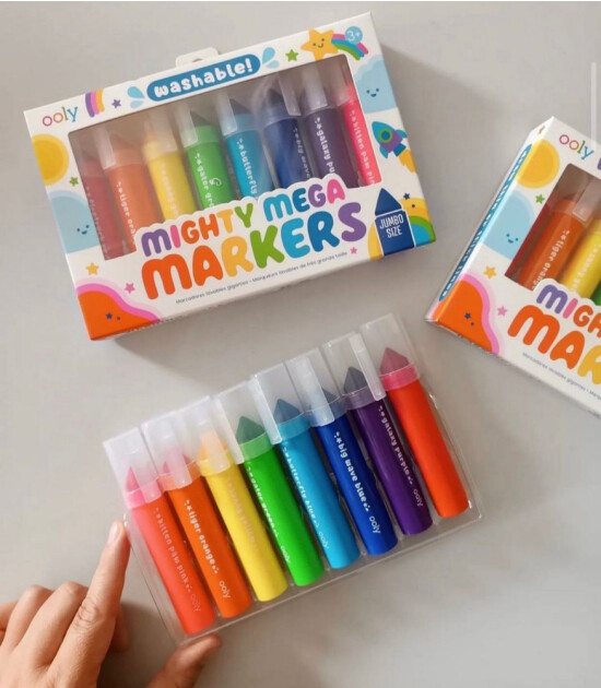 Ooly - Mighty Mega Markers - Set of 8