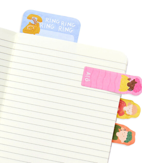 Ooly Note Pals Yapışkanlı Etiket Seti // Call Me