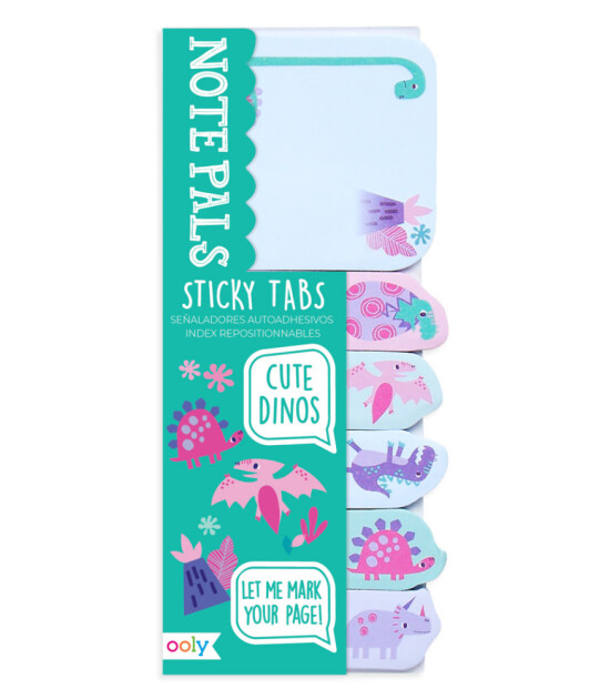 Ooly Note Pals Yapışkanlı Etiket Seti // Cute Dinos