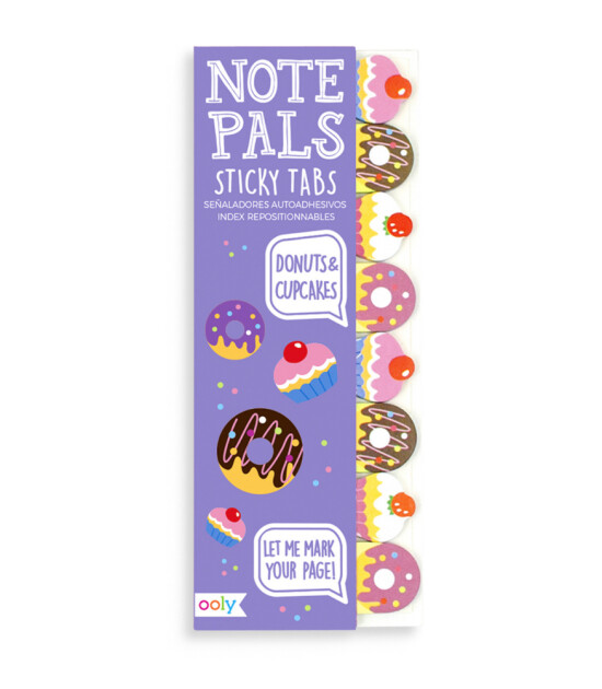 Ooly Note Pals Yapışkanlı Etiket Seti // Donuts & Cupcakes