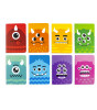 Ooly Pocket Pal Mini Defter Seti // Monsters (8 Adet)