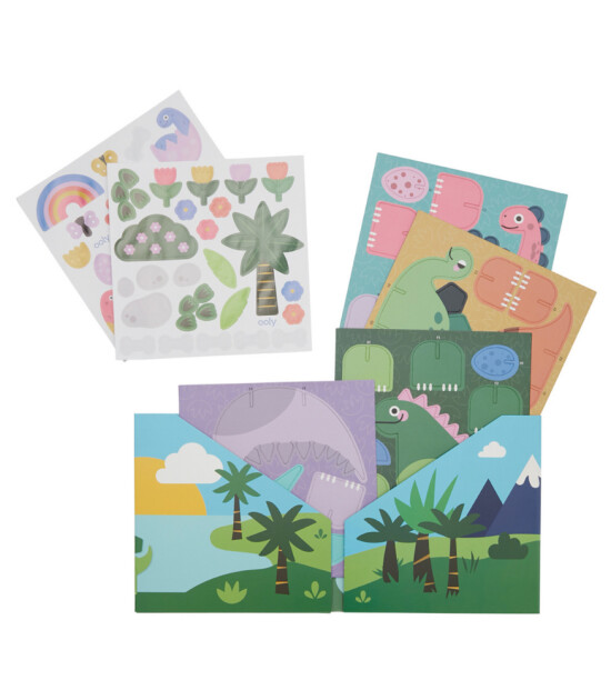 Ooly Pop! Make&Play Açılabilir Oyun Seti // Dino Land