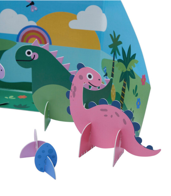 Ooly Pop! Make&Play Açılabilir Oyun Seti // Dino Land