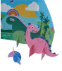 Ooly Pop! Make&Play Açılabilir Oyun Seti // Dino Land