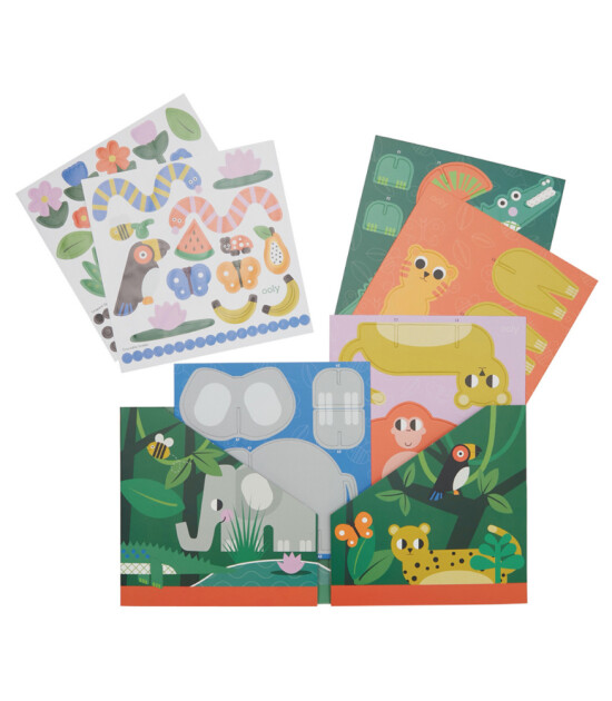Ooly Pop! Make&Play Açılabilir Oyun Seti // Into The Jungle