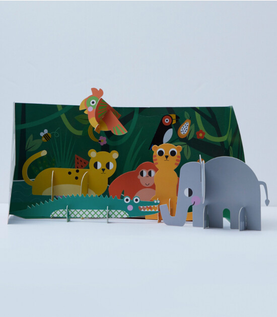 Ooly Pop! Make&Play Açılabilir Oyun Seti // Into The Jungle