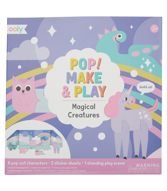 Ooly Pop! Make&Play Açılabilir Oyun Seti // Magical Creatures