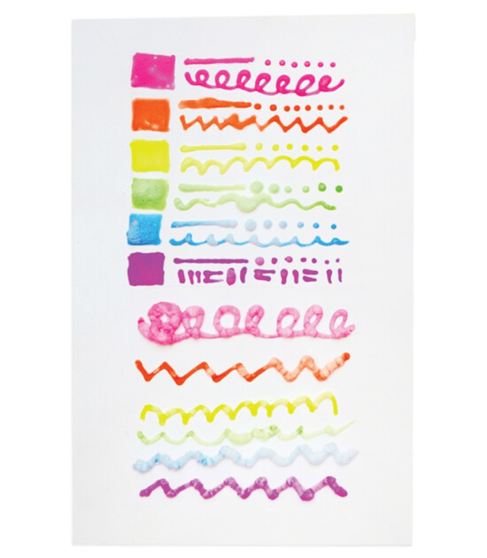 Ooly Sihirli Kabartma Neon Boya Set (6 Adet)