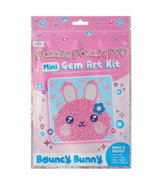 Ooly Razzle Dazzle Mini Kristal Sanat Seti // Bouncy Bunny