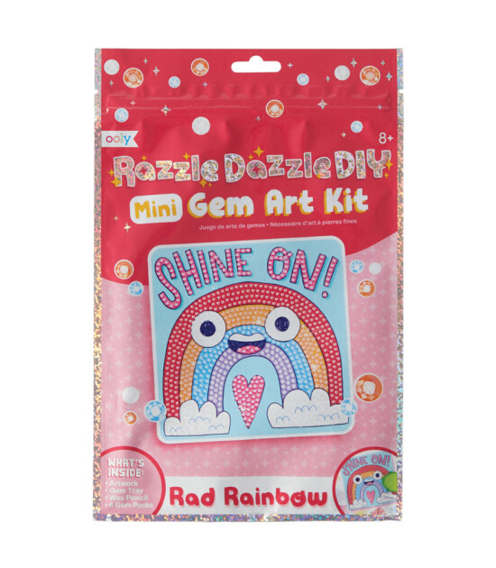 Ooly Razzle Dazzle Mini Kristal Sanat Seti // Rad Rainbow