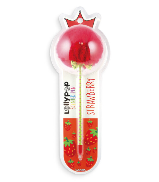 Ooly Sakox Kokulu Lollypop Kalem // Çilek