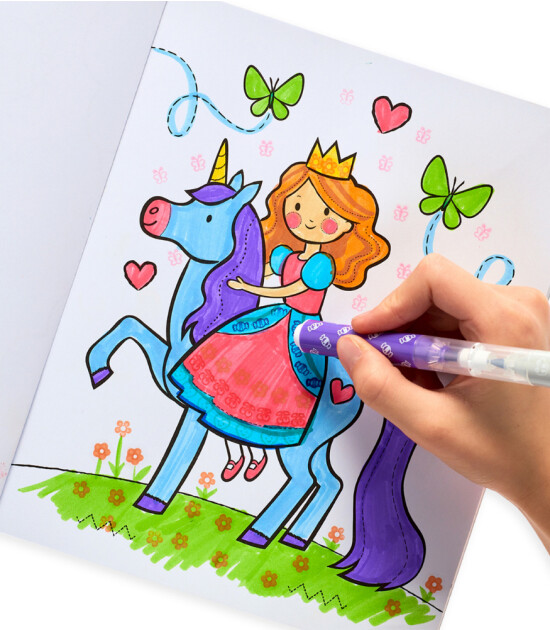 Ooly Stampables Kokulu &Ccedil;ift U&ccedil;lu Ke&ccedil;eli Kalem Seti (18 Adet)