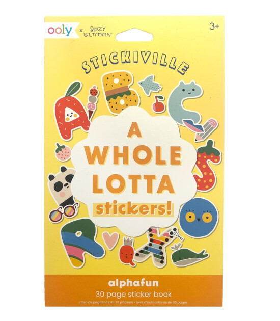 Ooly Stickiville Çıkartma Kitabı - A Whole Lotta Stickers! // Alpha Fun