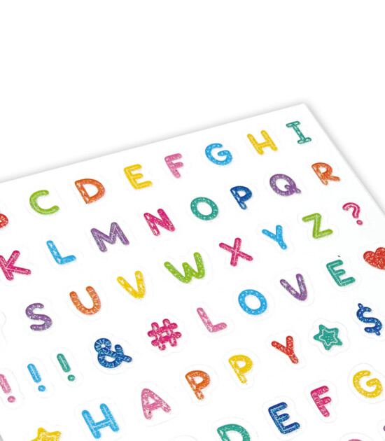 Ooly Stickiville Çıkartmalar // Alphabets