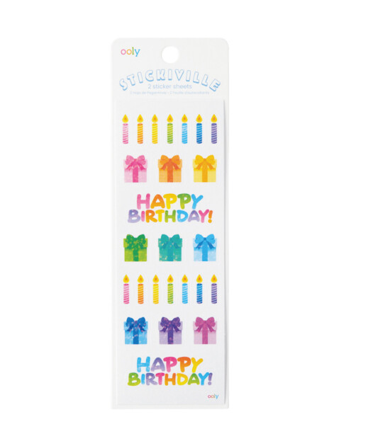 Ooly Stickiville Çıkartmalar // Candles & Gifts