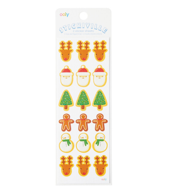 Ooly Stickiville Çıkartmalar // Christmas Cookies